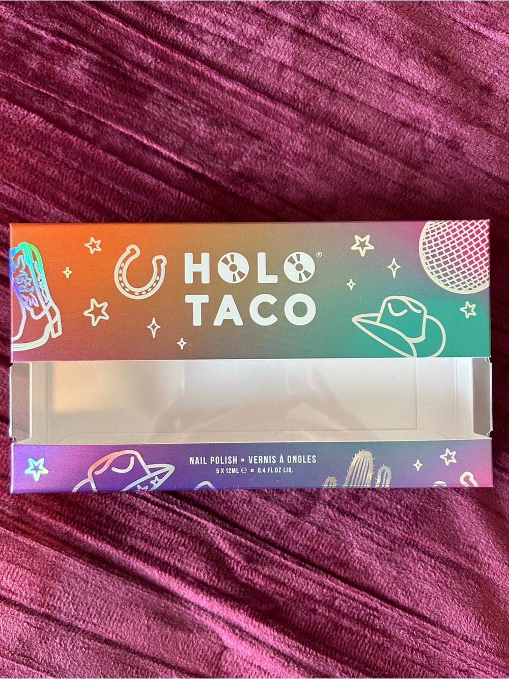 Holo Taco Holo Royalty Disco Cowboy Collection Box